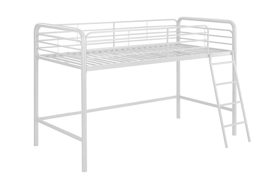 Dorel Home Midsleeper Bunk Bed White - Single