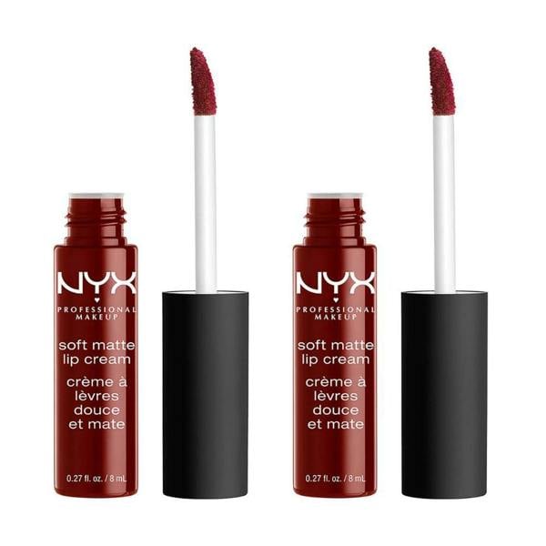 NYX Cosmetics 2 x NYX Soft Matte Lip Cream 8ml  - Madrid
