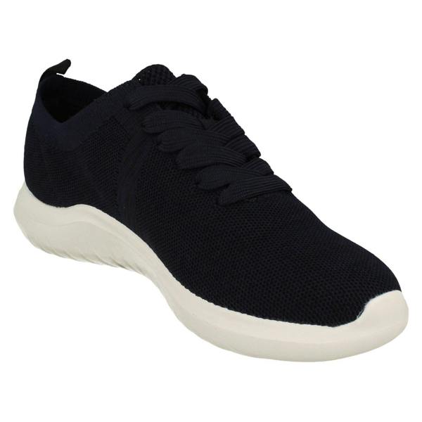 Clarks Ladies CLOUDSTEPPERS By Clarks Lightweight Cushion Soft Trainers Nova Glint