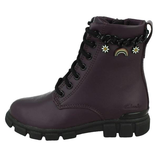 Clarks Girls Clarks Charm Detail Ankle Boots Evyn Charm K