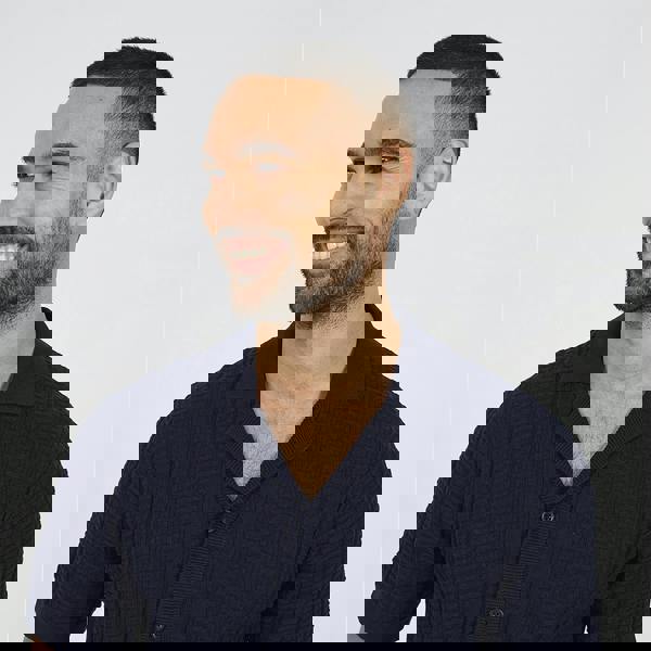 Brave Soul Navy Knitted Short Sleeve Shirt - Navy Image 4