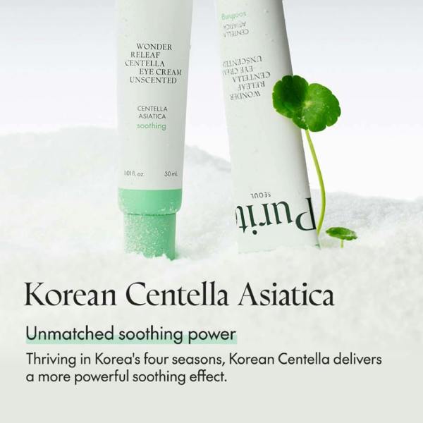 Purito Skincare Wonder Releaf Centella Eye Cream Unscented 30ml - Additional 3