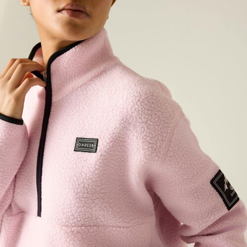 Dare 2B Womens Slide Out Fleece Top - Pink Haze