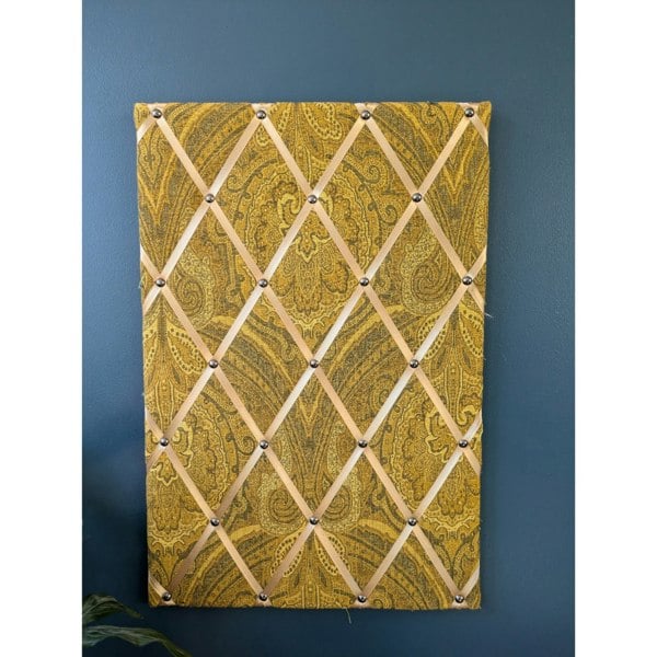 Notice Board - Gold Tapestry