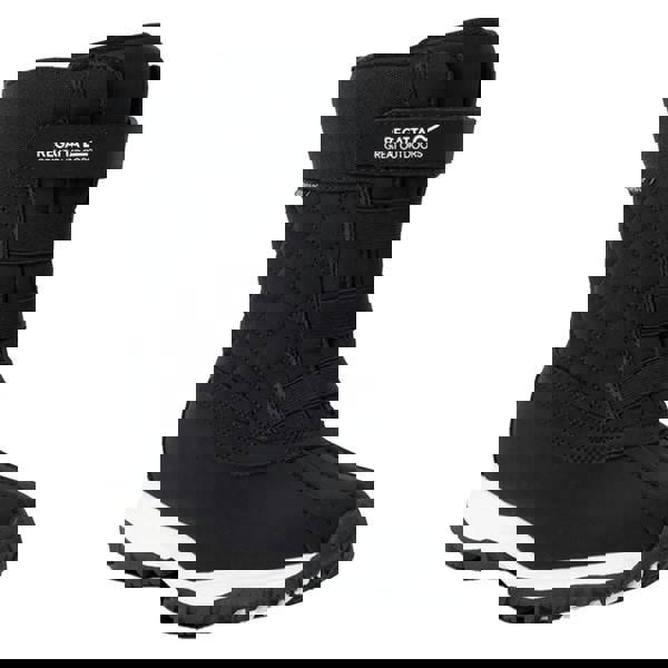 Regatta Kids Leather Snow Boots - Black