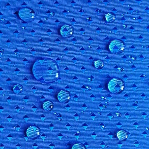 Blue Canyon Royal Blue Diamond Polyester Shower Curtain 180x180cm