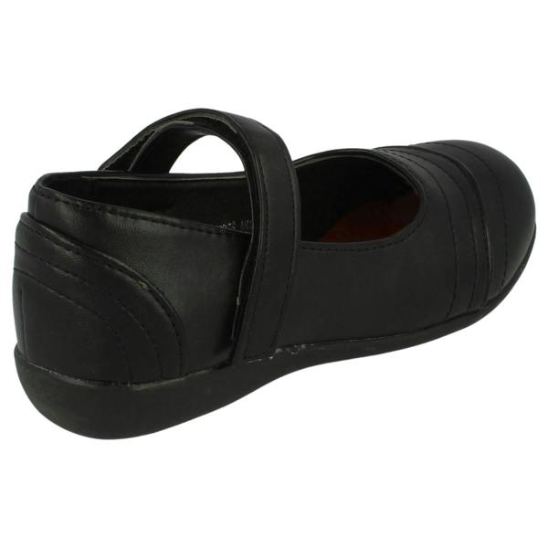 Spot On Girls Spot On Flat School Shoes H2278