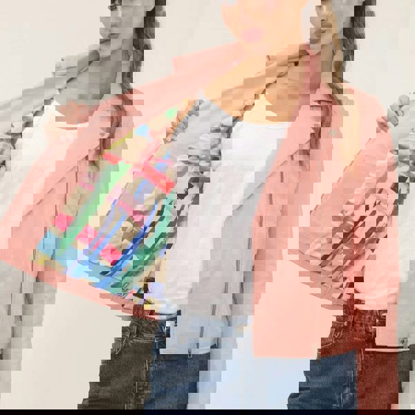 Leather Company Women's Real Leather Brando Style Biker Jacket