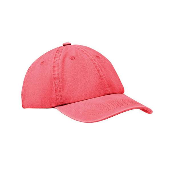 MidOcean Unisex Adult Beau 6 Panel Baseball Cap - Red - 
