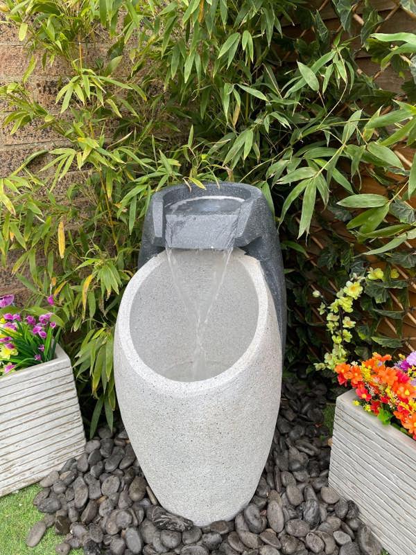 Tranquillity Water Features Pouring Vase Contemporary Water Feature
