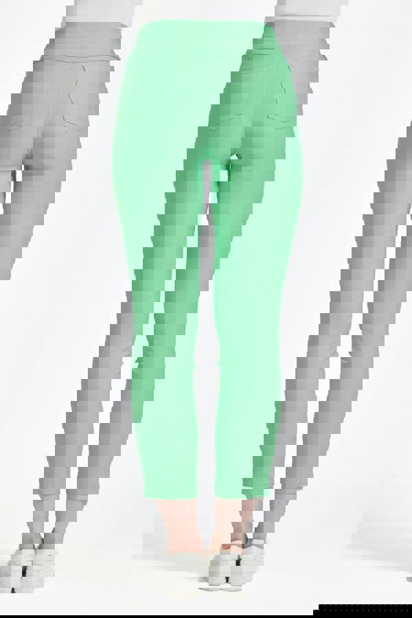 Mudflower Eyelet Detailed Bengaline Stretch Trousers