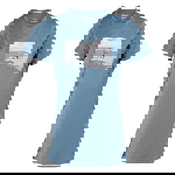 Regatta Womens Fingal VIII Yoga Pose T-Shirt - Coronet Blue