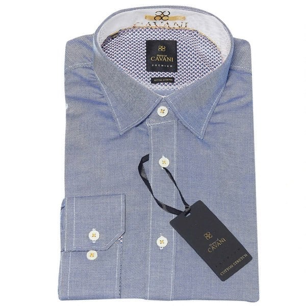 cv-65_shirt_navy_3XL - 17.5" Collar, cv-65_shirt_navy_L - 16" Collar, cv-65_shirt_navy_M - 15.5" Collar, cv-65_shirt_navy_S - 15" Collar, cv-65_shirt_navy_XL - 16.5" Collar, cv-65_shirt_navy_XS - 14.5" Collar, cv-65_shirt_navy_XXL - 17" Collar