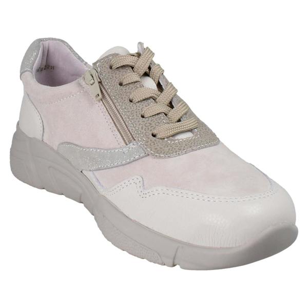 DB Shoes Ladies DB Wide Fit Trainers - Watercress