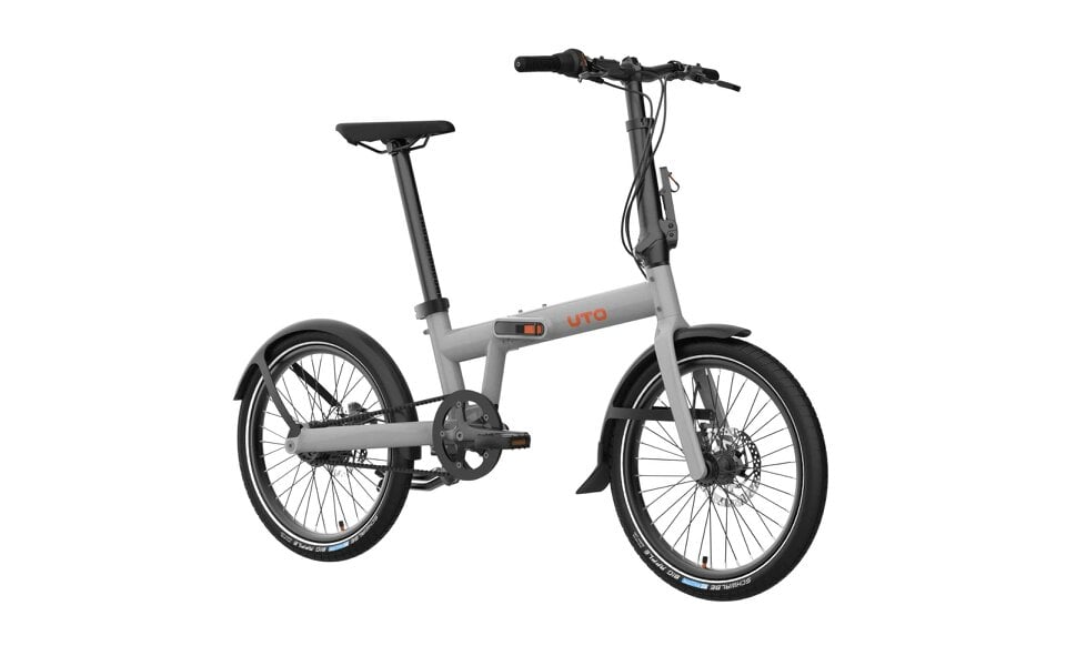UTO Pro 20 Folding Bike 20" Wheel, 7 Speed - Grey