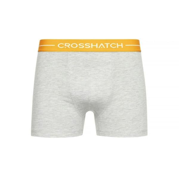 Crosshatch Mens Astral Boxer Shorts (Pack of 12) - Grey - 