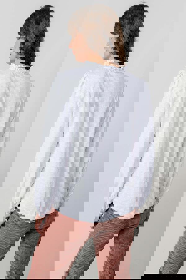 Lily & Me Luna Organic Cotton Blouse White