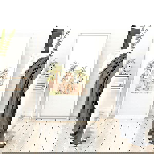 Wall Picture With Frame | Set of 3 Moroccan Wall art Prints