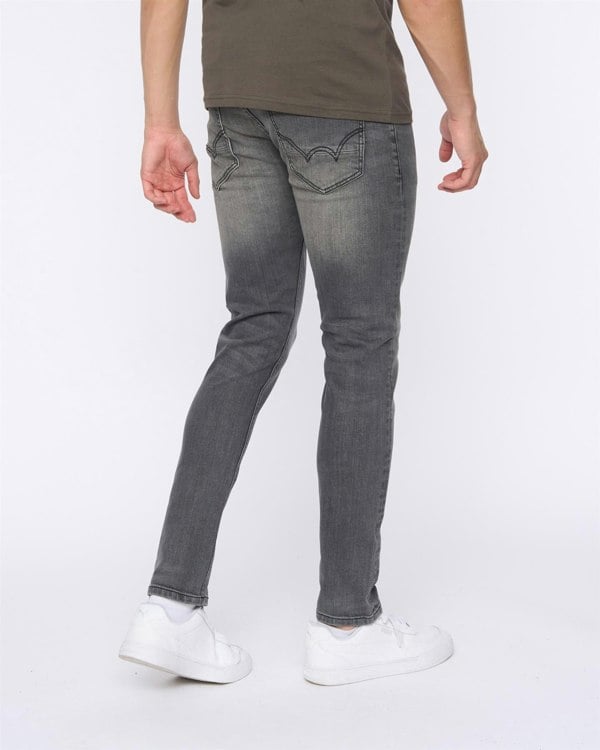 Duck and Cover Maylead Slim Fit Jeans Grey