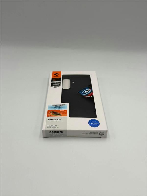 Spigen Liquid Air Case with MagSafe for Samsung Galaxy S26 6.3" Matte Black - ACS10730