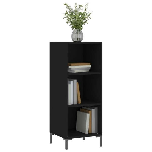 Berkfield Sideboard Black 34.5x32.5x90 cm Engineered Wood