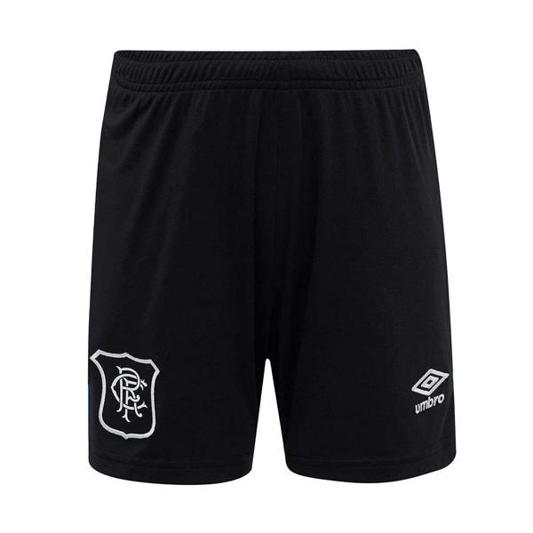 Umbro Unisex Adult 2025/2026 Rangers FC Third Shorts - Black/Blue - 