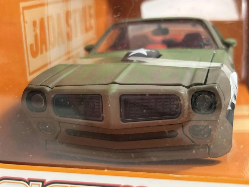 Jada Pontiac Firebird 1972 Matt Green #9 Big Time Muscle 1:24 Scale Jada 35212