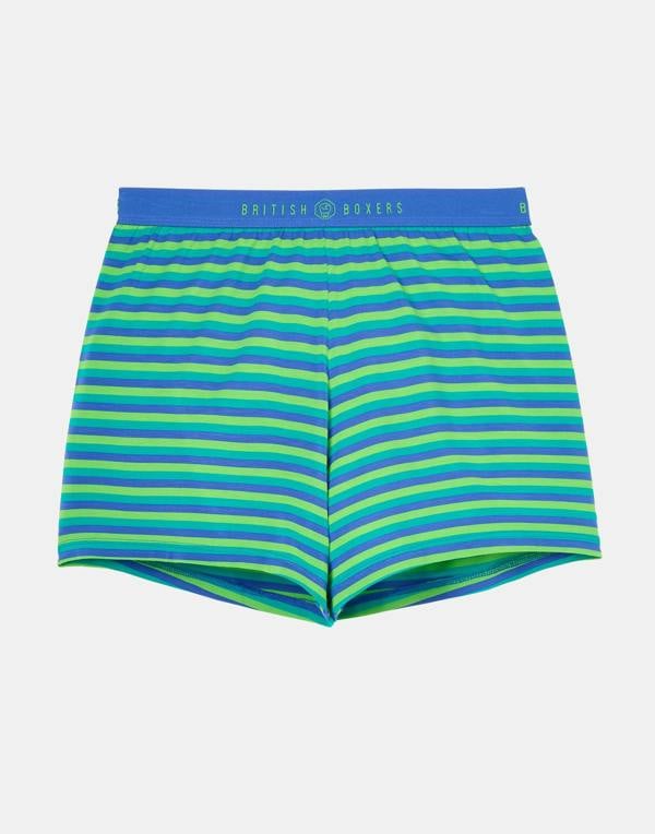 British Boxers Women's Bamboo Short Pyjama Set - Sunny St Ives