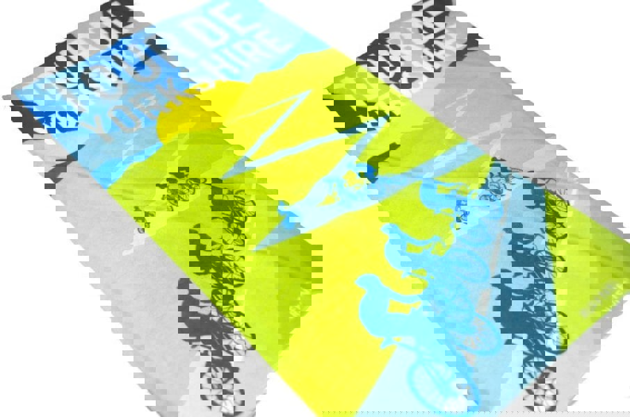 Tour de Yorkshire Multifunctional Scarf RUFFNEK® Blue/Green/Yellow