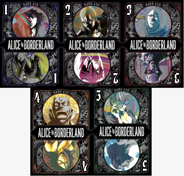 VIZ Media Alice in Borderland 9 Books Collection Set (Volumes 1-9) by Haro Aso