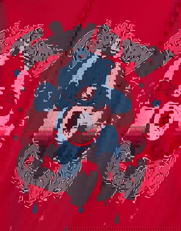 Care Bears Womens Red Short Sleeved T-Shirt