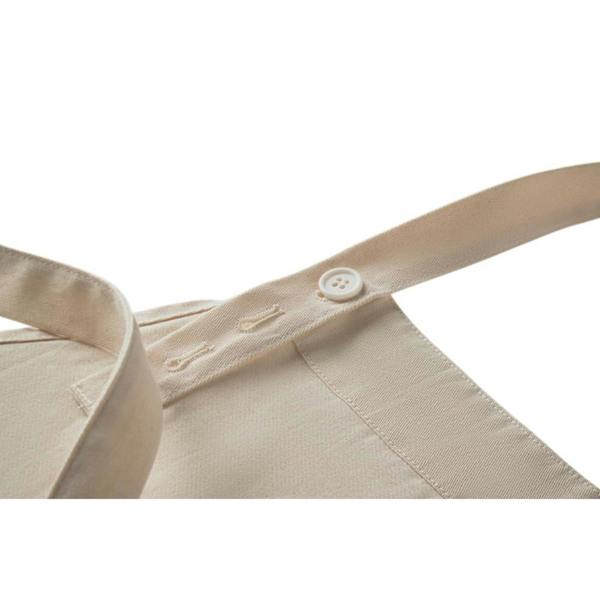 MidOcean Gamma Organic Cotton Bib Apron - Beige - 