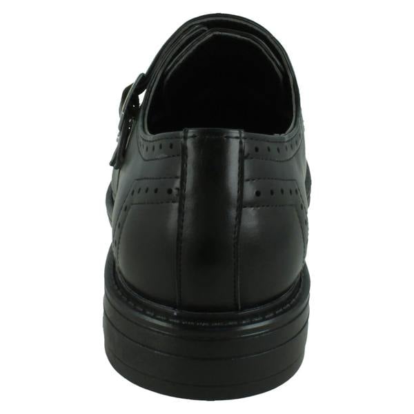 Thomas Blunt Mens Thomas Blunt Dual Buckle Strap Brogue Shoes A1131