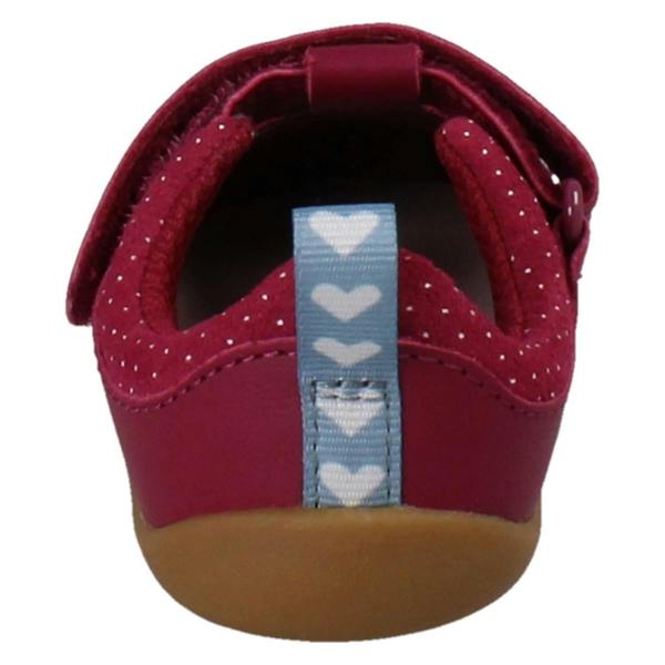 Clarks Girls Clarks Pre-Walking Bear Face T-Bar Shoes Roamer Hope