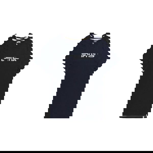 Animal Womens/Ladies Marina Logo Organic T-Shirt - Navy - 