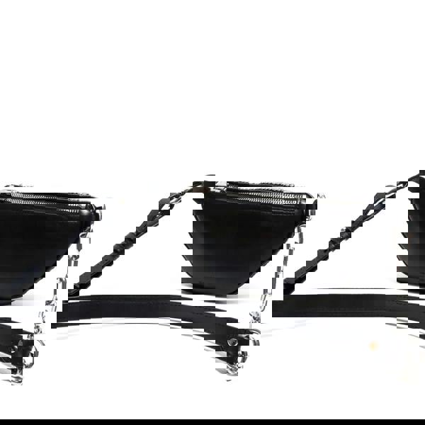 Alexander Wang rhinestone crossbody bag in black and silver