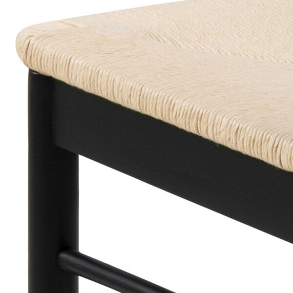 Wyld Haus Set of 2 Buenos Aires Black Wood Dining Chair