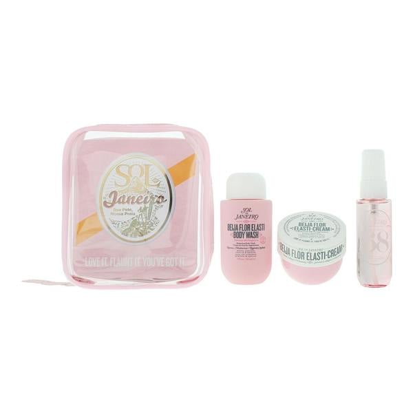 Sol De Janeiro Beija FlorJet Set Gift Set Body Mist, Body Wash + Cream