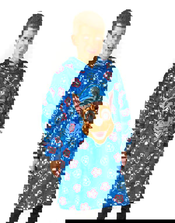 Paw Patrol Boys Blue Blanket Hoodie