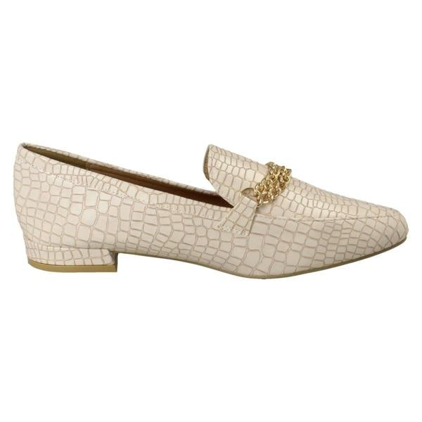 Spot On Ladies Spot On Wide Fit Loafers F80534