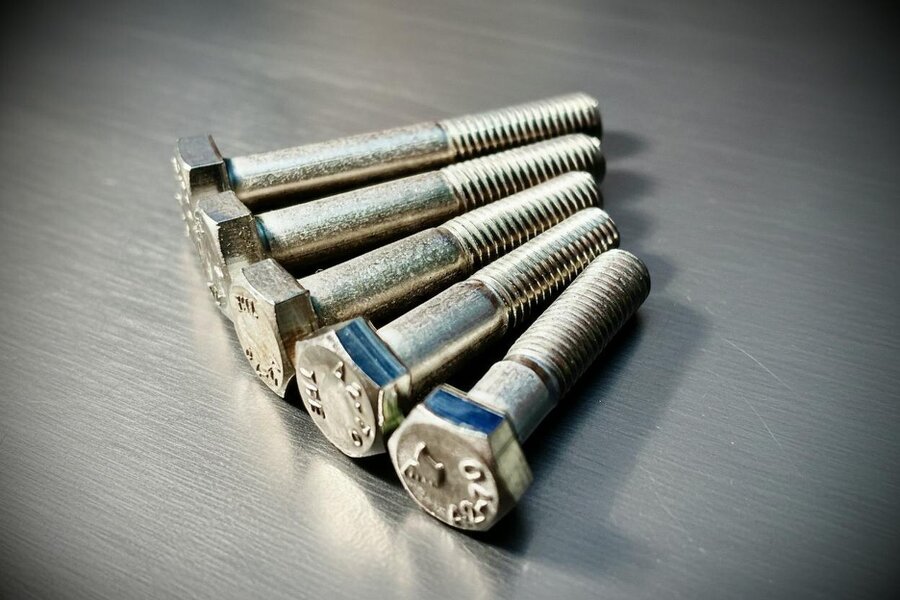 Fixaball M8 Hex Bolt A2 304 Stainless Steel DIN 931