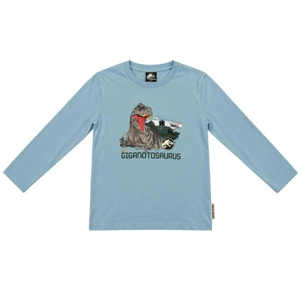 Onomato! Jurassic World Boys T-Rex Pyjama Set 100% Cotton 11-12 Years Blue