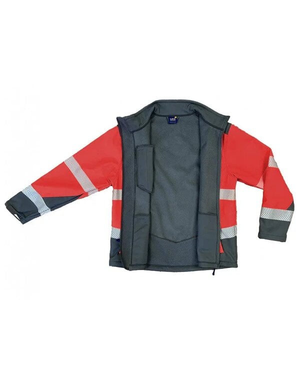 Leo Workwear Bowden EcoViz Softshell Jacket
