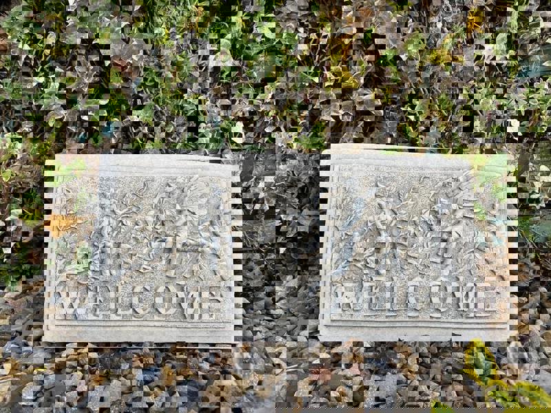 Fairy Design Welcome Wall Plaque