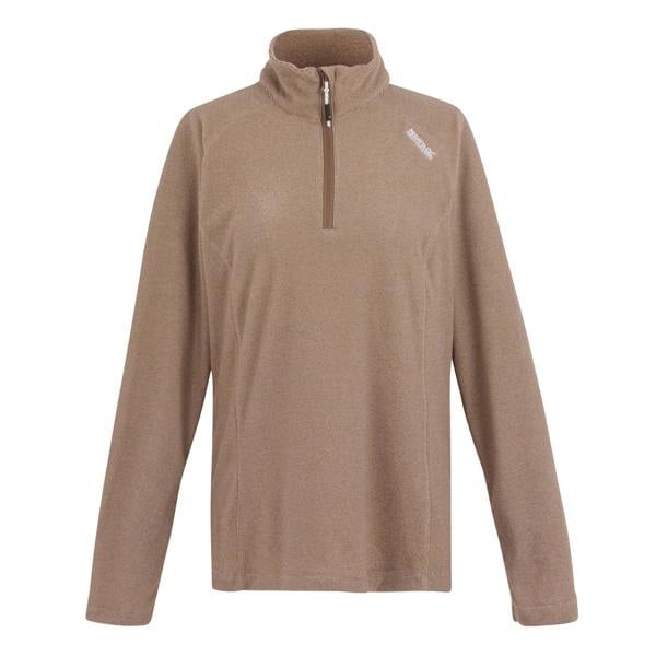 Regatta Great Outdoors Womens/Ladies Montes Half Zip Fleece Top - Mocha - 
