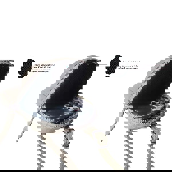 Assots London 'LEO' Beige Nappa Real Leather Crossbody Mobile Phone Bag