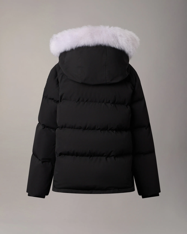 Moose Knuckles Kids 3Q Down Padded Puffer Jacket in Black