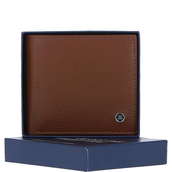 'Plutus' Real Leather Wallet: 31975