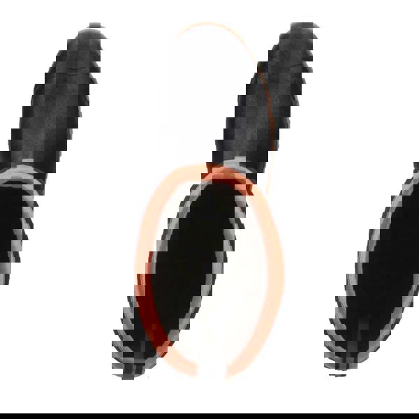 Muck Boots MUCK Boots GRIT S5 Women's Tall Safety Composite Toe and Midsole Wellies, waterproof black footwear with orange collar for outdoor safety and comfort.