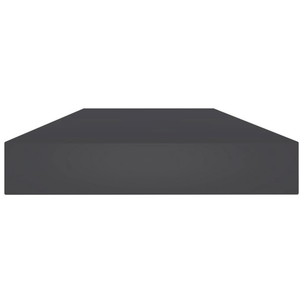 Berkfield Bookshelf Boards 8 pcs Grey 80x10x1.5 cm Engineered Wood